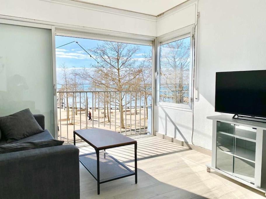 Estudio Frente Al Mar En Roses Con Vistas Exterior foto
